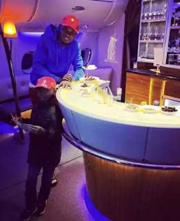 Comedian Emmanuella Flies Private Jet Out Of Nigeria, Fans React (Photos)